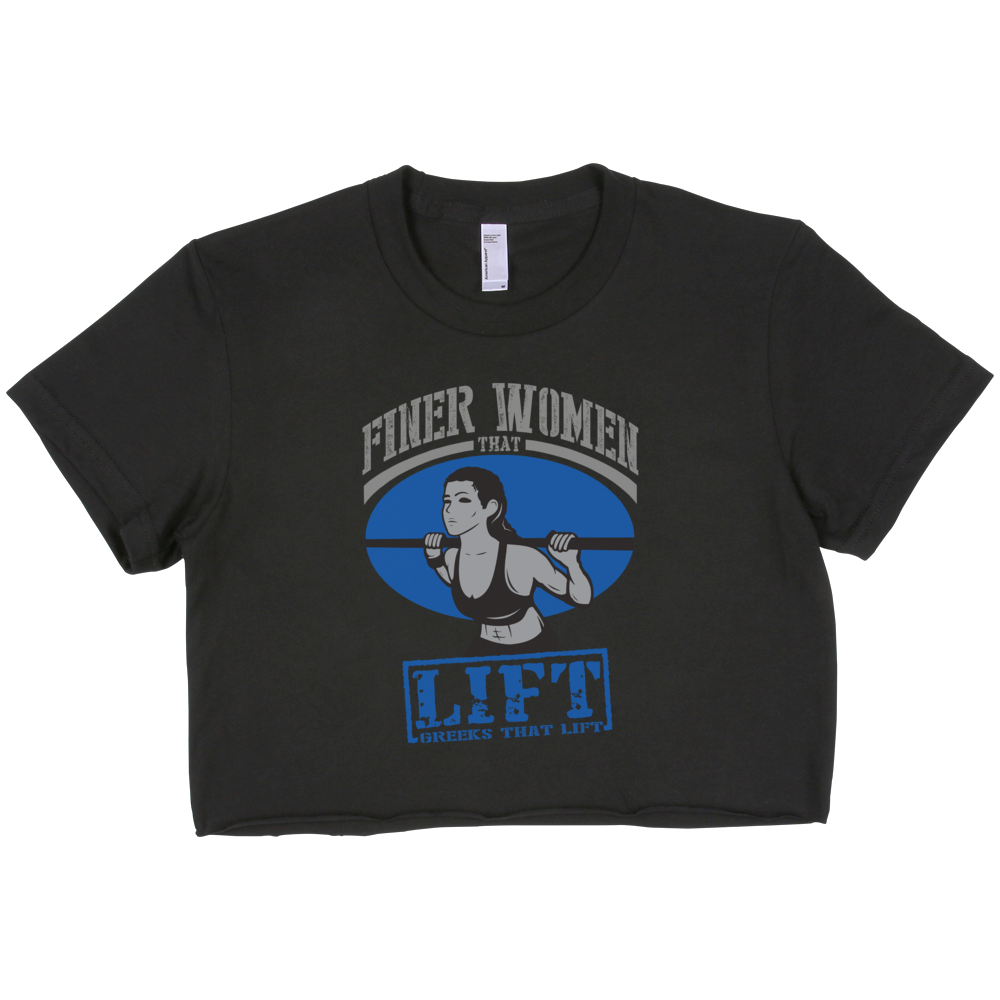 Finer Women That Lift Cropped Tee